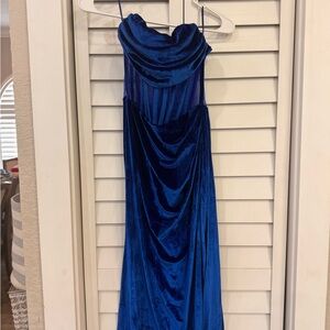 Fashion Nova Velvet Maxi Dress
